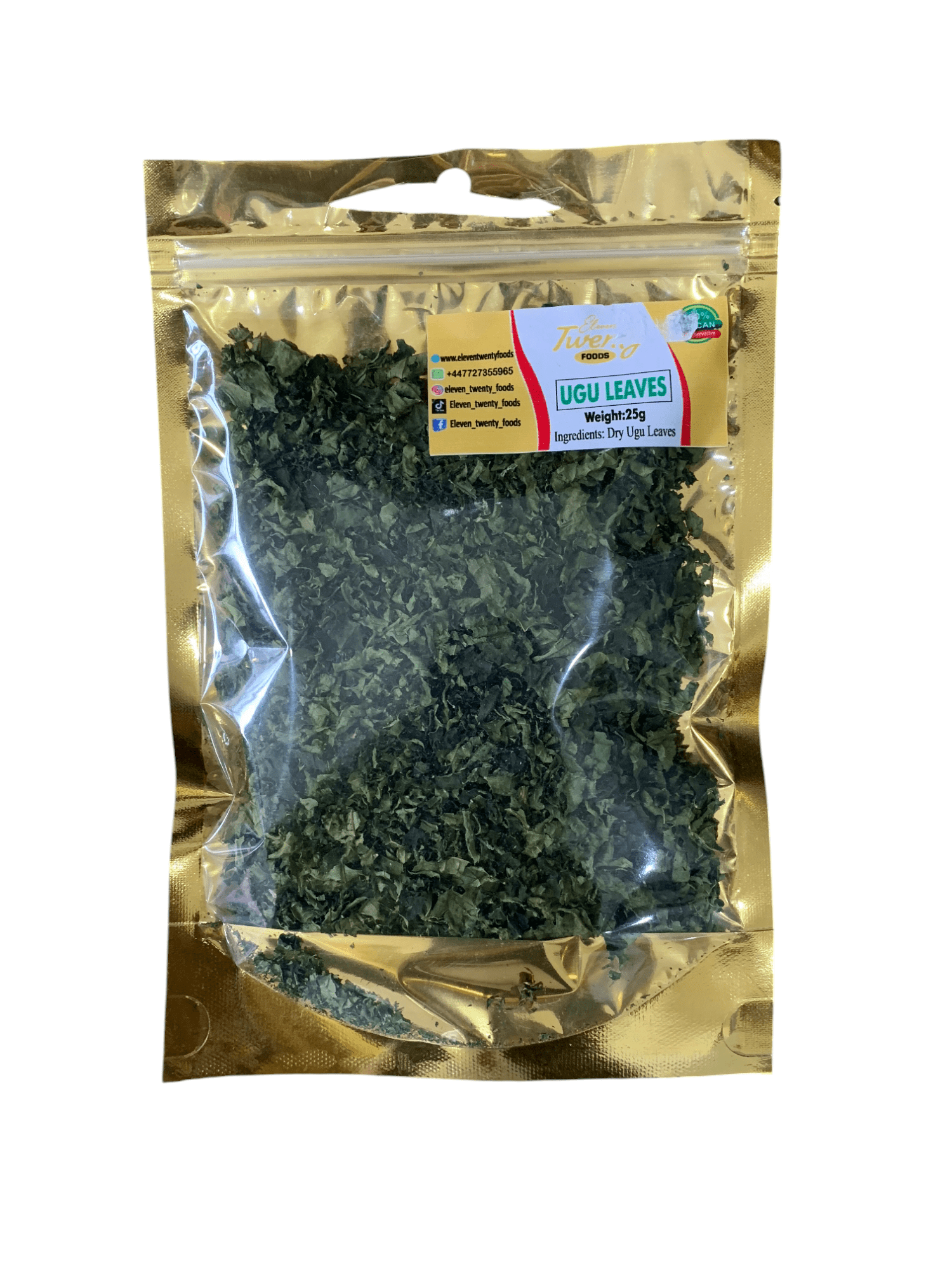 DRY UGWU LEAF.